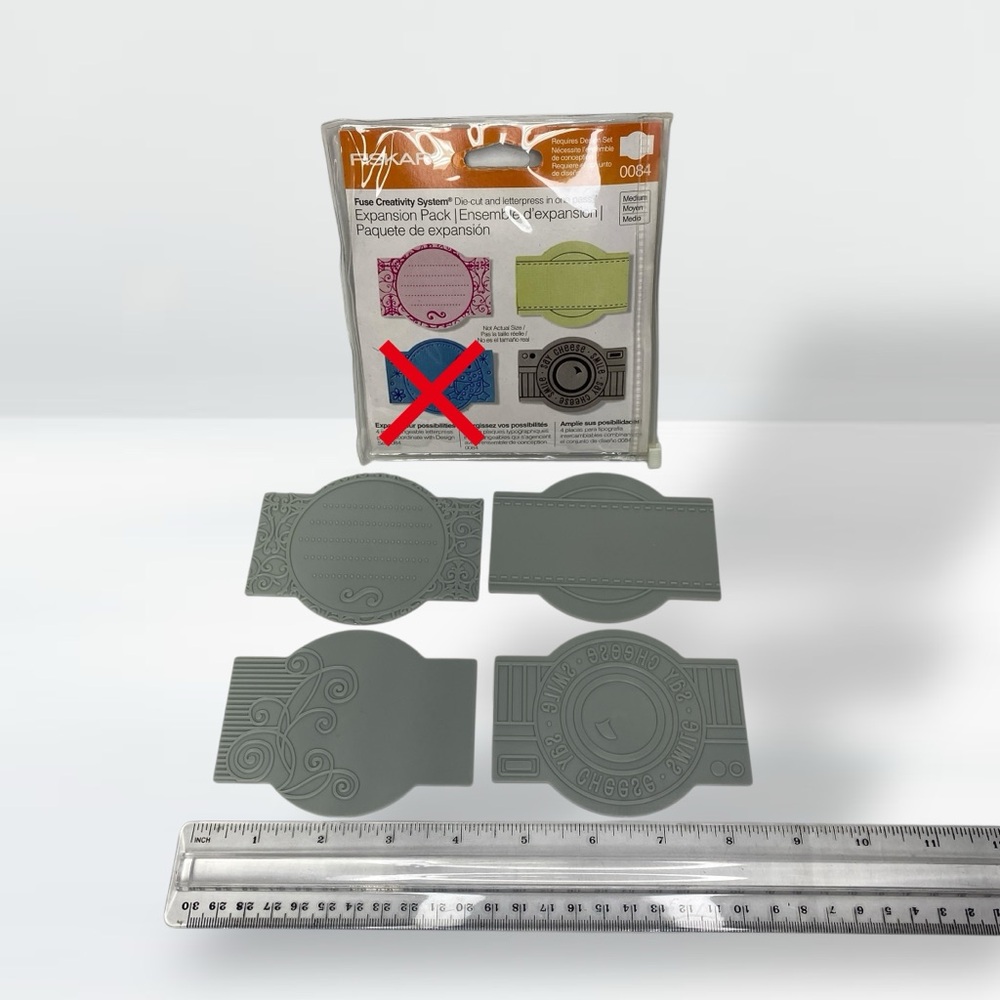 7 Fiskars Fuse Creativity System Expansion Packs : Missing Original Parts READ - Picture 6 of 11
